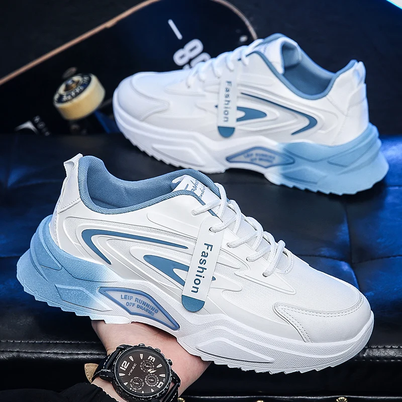 Ready Latest Design Men Summer Running Sports Shoes Breathable Fashion Chunky Sneakers for Men Running Shoe