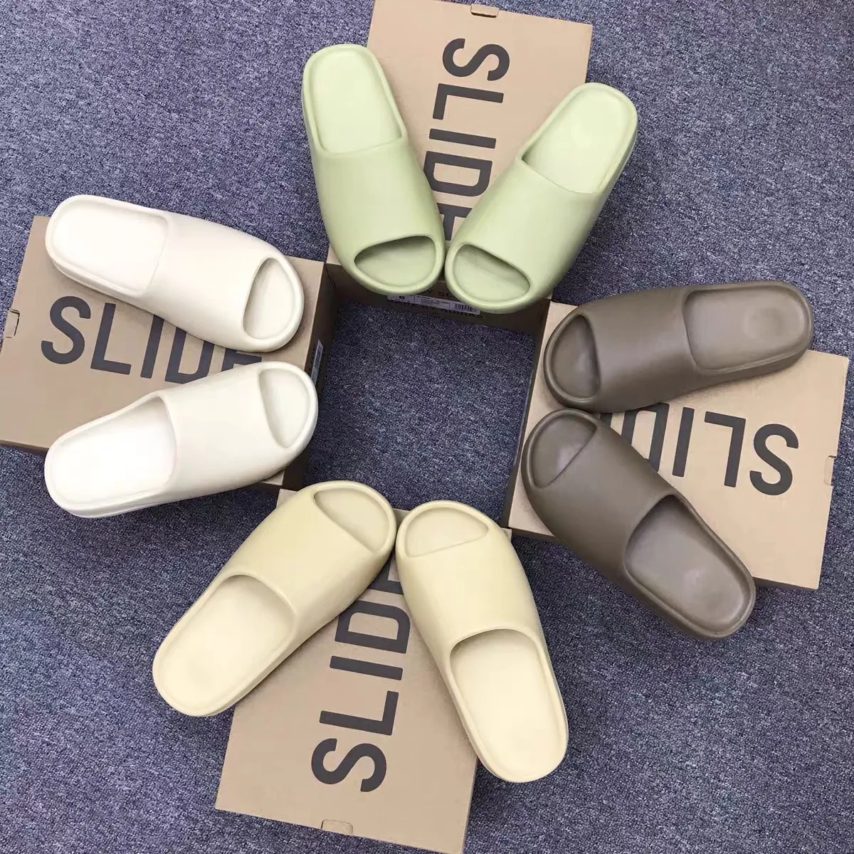 yeezy slides inspired