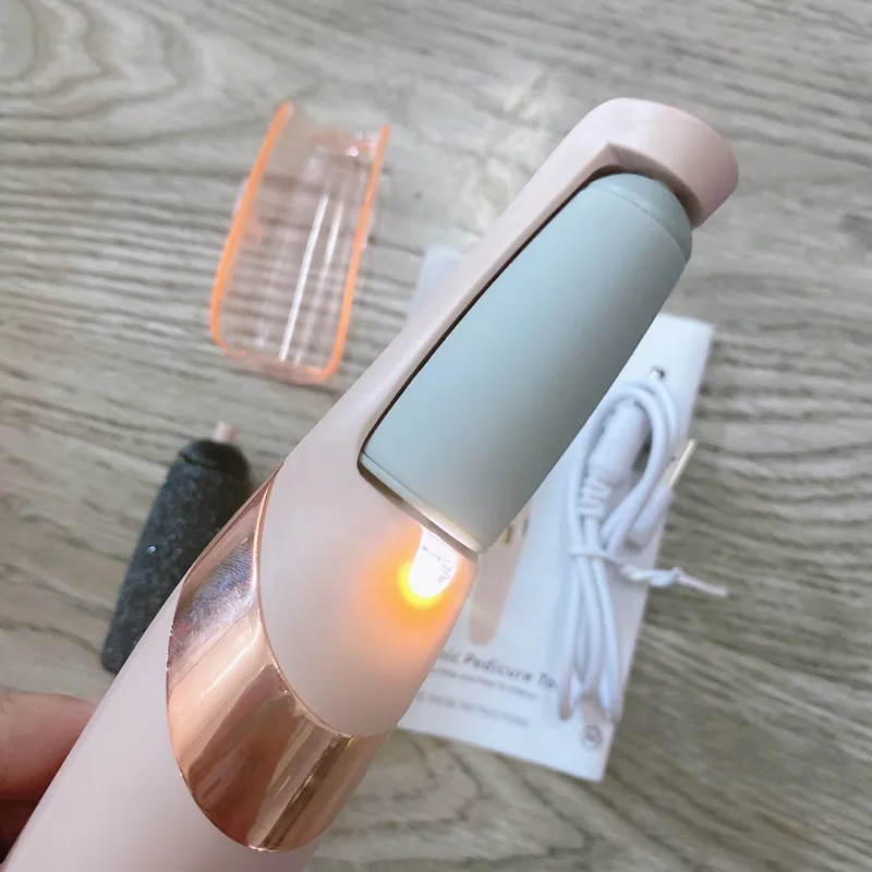 Electric Feet Callus Removers Rechargeable Portable Electronic Foot File Pedicure Tool Electric Callu Remover Kit Pedi Feet Care