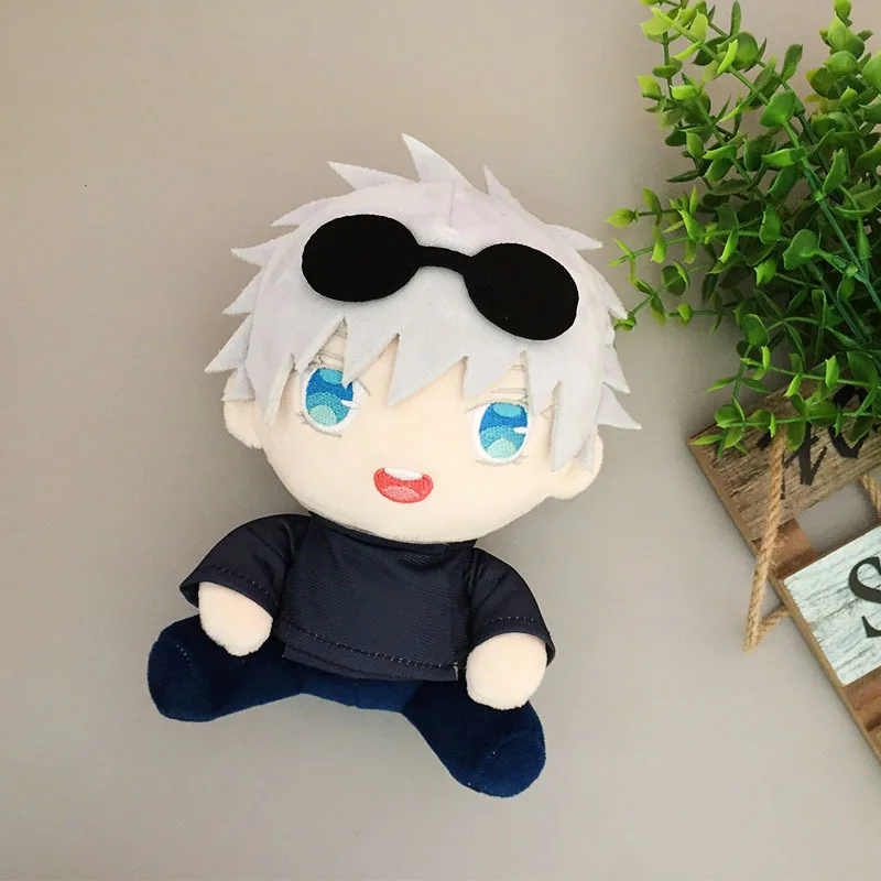 18cm Cartoon Jujutsu Kaisen Gojo Satoru Stuffed Plush Toy Baby Soft ...