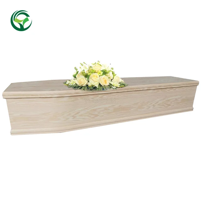 OEM Services Funeral Supplies Wholesale More Favorable Cheap for Solid Wood Adult Veneered Coffin and Casket Made of Oak Veneer