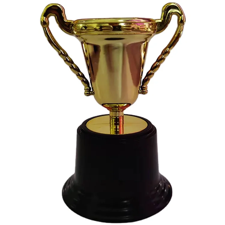 Golden World Cup Trophy Mini Metal Trophy 3 cm Height Size Gold