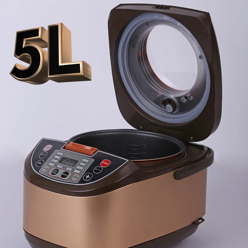 Fast Delivery Kitchen Portable Multi Purpose Smart Digital 5l Silver Crest Automatic Electric Rice Cookers