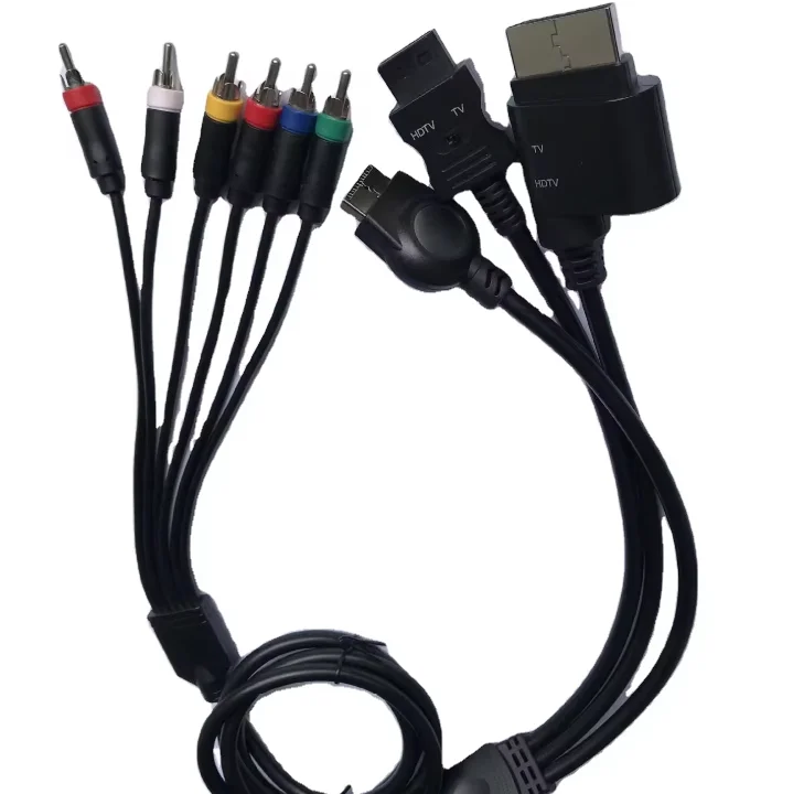 Câble Adaptateur Péritel / HD TV RCA – Pour PS2, PS3, Wii, Xbox 360 – Marque BIG BEN