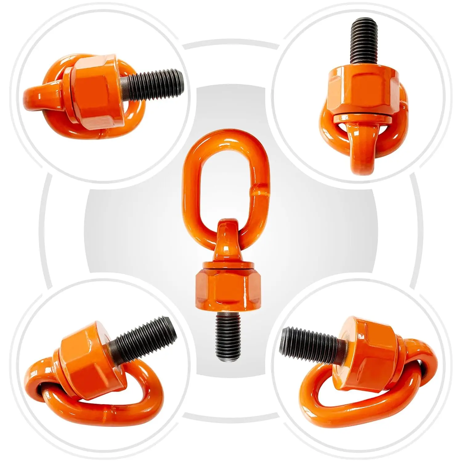 G80 Swivel Eye Bolt 360 Degrees Rotating Lifting Point Swivel Hoist ...