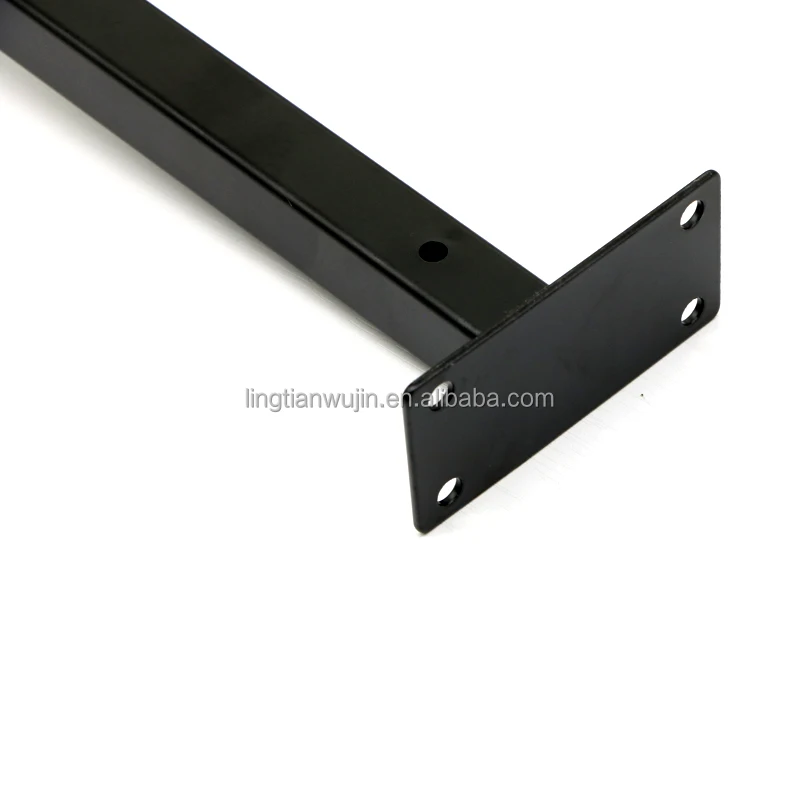 Modern Heavy-Duty Floating Shelf Bracket Spring-Loaded Metal Wall ...