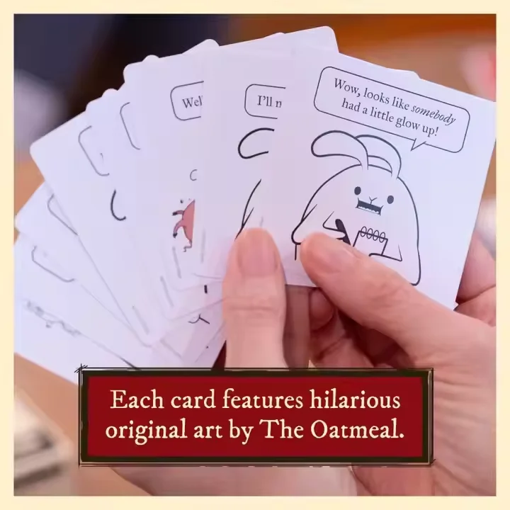 2025 Exploding Kittens Horrible Therapist: Base Edition 15 Minutes to Play Comic Building Game Party Game Family Game Night Card