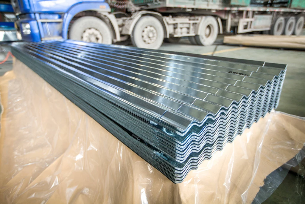 Carved Metal Corrugated Galvanized Steel Sheet Insulation Board Zinc