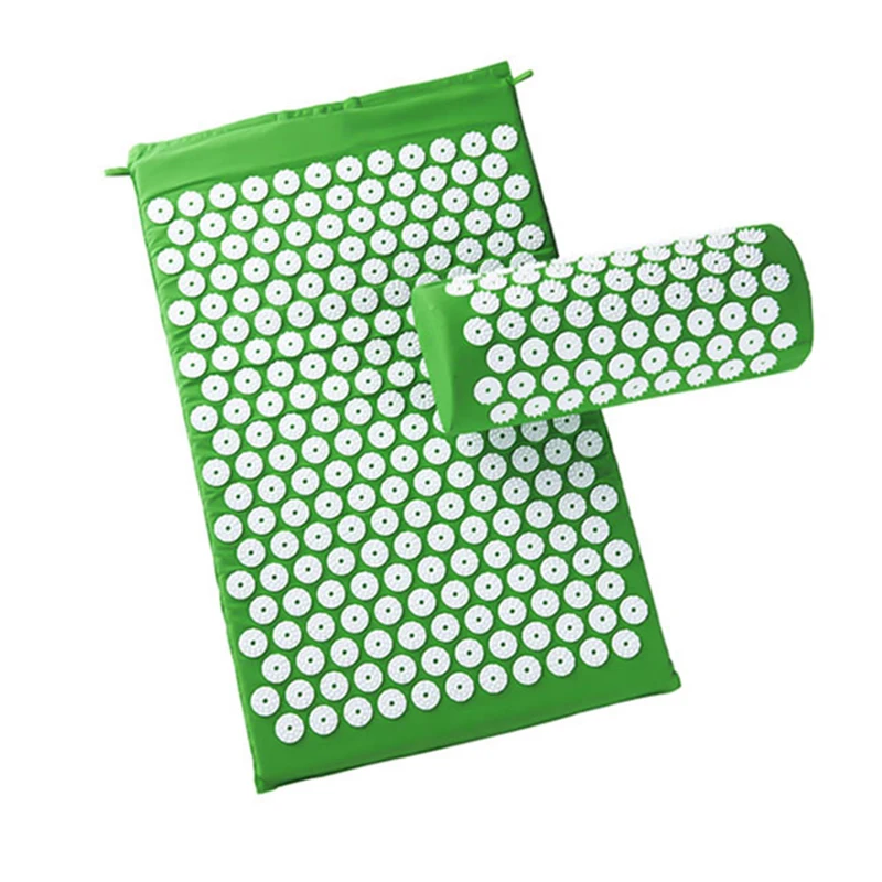 SHENGDE Massage Relax High Quality Portable  Eco Friendly Spike Acupuncture Massage Mat Yoga Organic Acupressure Mat