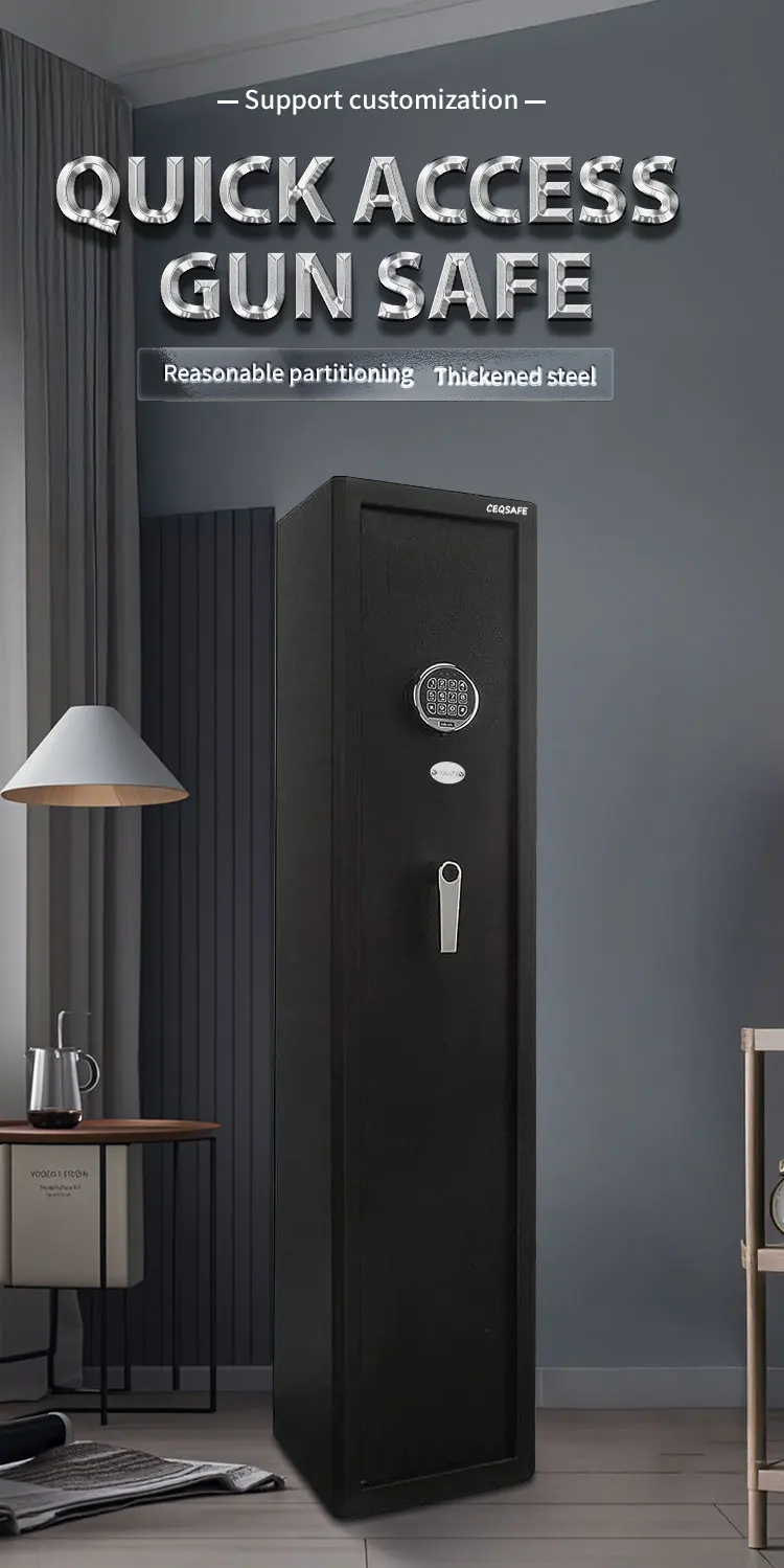 CEQSAFE High Safety Fireproof Home Cabinet/Safe Box With Electronic Lock details