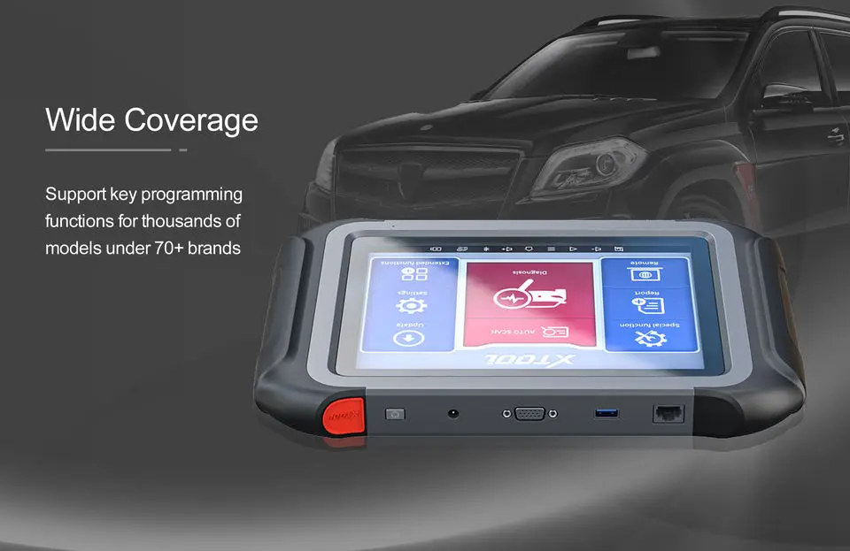 2025  X100 MAX Advanced Key Programming Tools X-100 PAD Car Key Programmer All System Diagnosis Bi-Directional Scanner