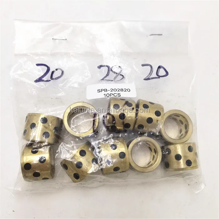 SPB-202820 Bushing - Durable Oil Free Bronze Alloy Bearing