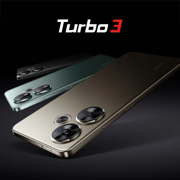 Xiaomi Redmi Turbo 3 - 12GB+256GB, 6.67 Inch, 5G Smartphone