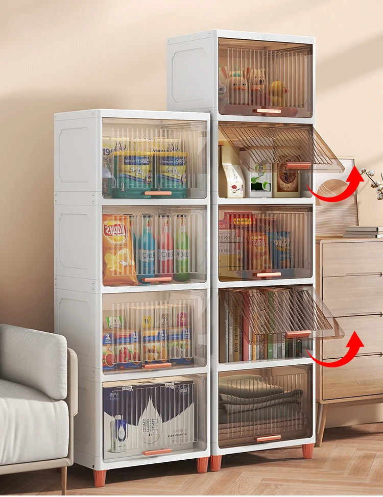 Curated visual reference: Multifunctional Plastic Closet Organizer Cabinet Photo Inspiration