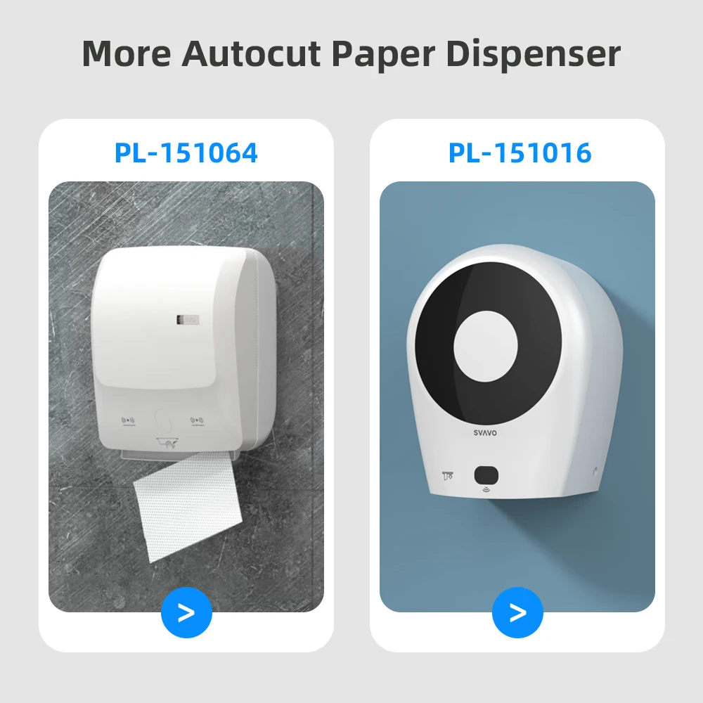 SVAVO Sensor Automatic Hand Roll Tissue Dispenser for Public Toilet Automatic Paper Towel Dispenser