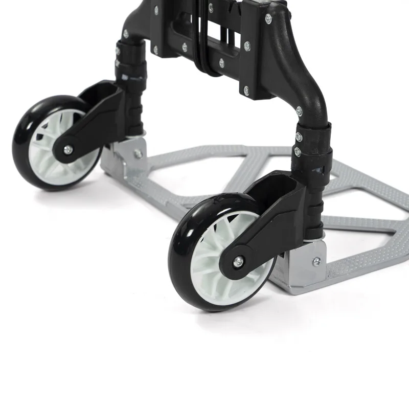Hit Ree Hitree High Quality 2-Wheel Folding Shopping Cart Heavy Duty Flatbed ...