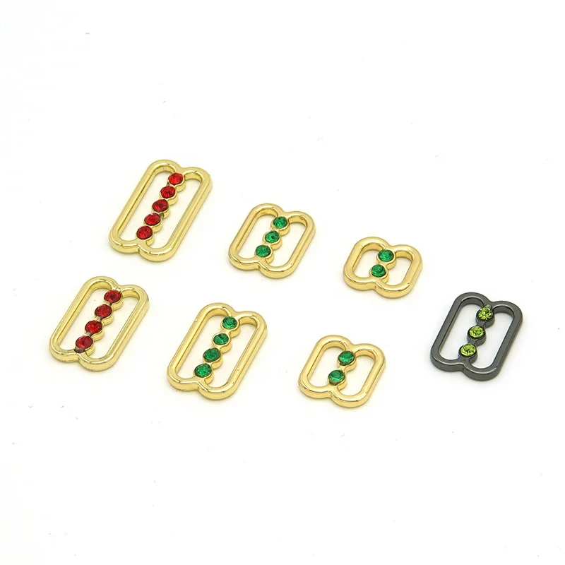 Stock  Rings and Sliders for Bra Making and Lingerie Sewing Bra Adjusters Bramaking DYEABLE