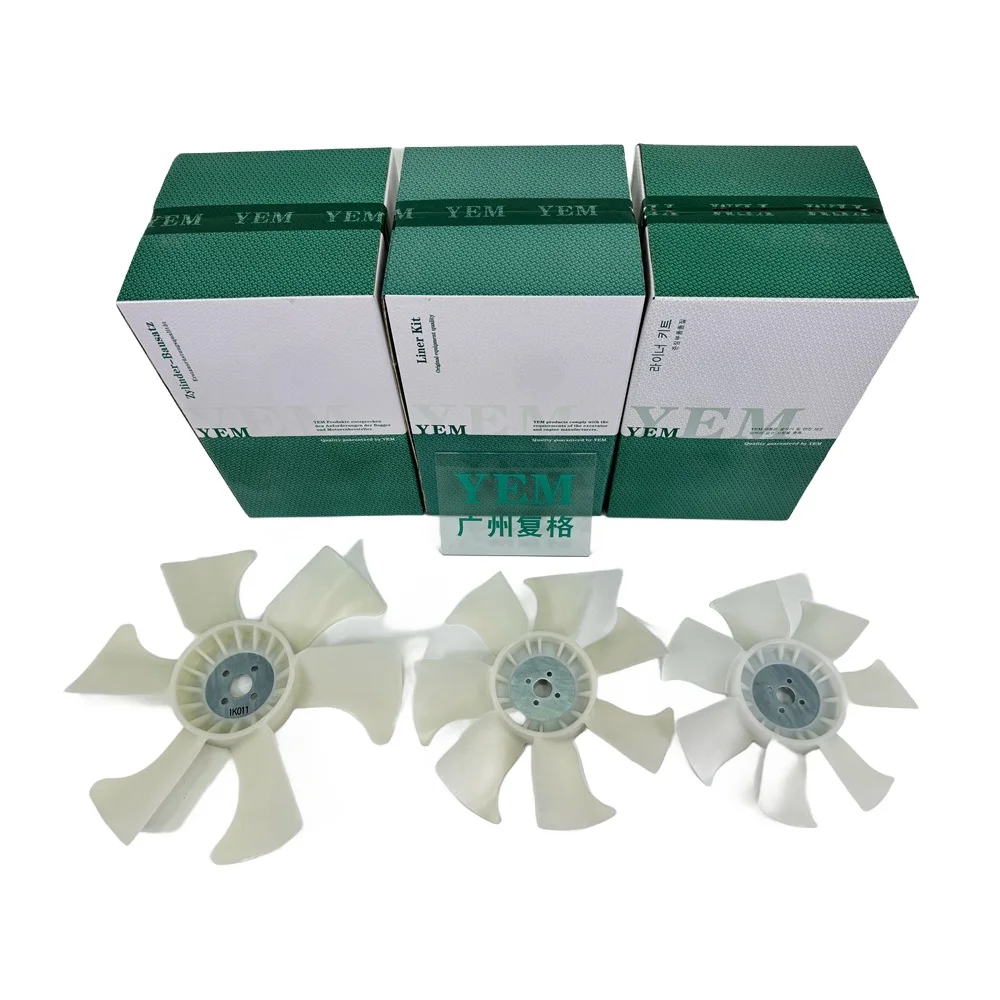 High Performance K4B K4C K4D K4E Fan Blade for Mitsubishi Engine Parts