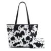 Cow print black