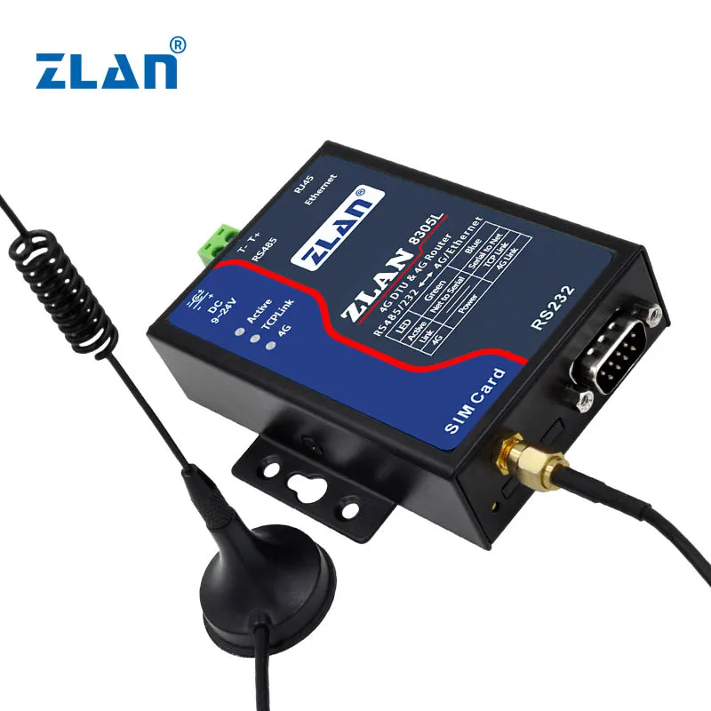 gateway 4g rs485 to ethernet and 4g LAN high speed IoT industrial converter
