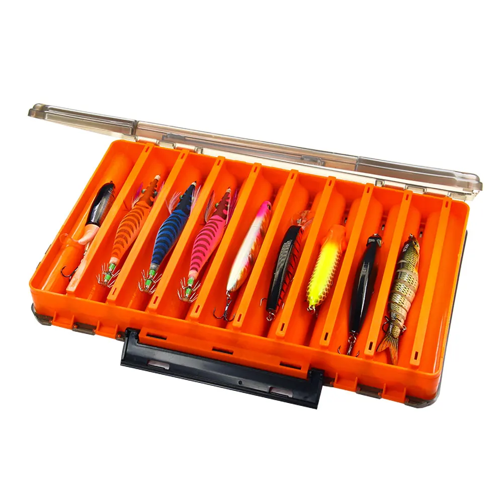 Carp Fishing Tackle Organizer Plastic Fishing Accessories Rigid Fishing Custom Tackle Box