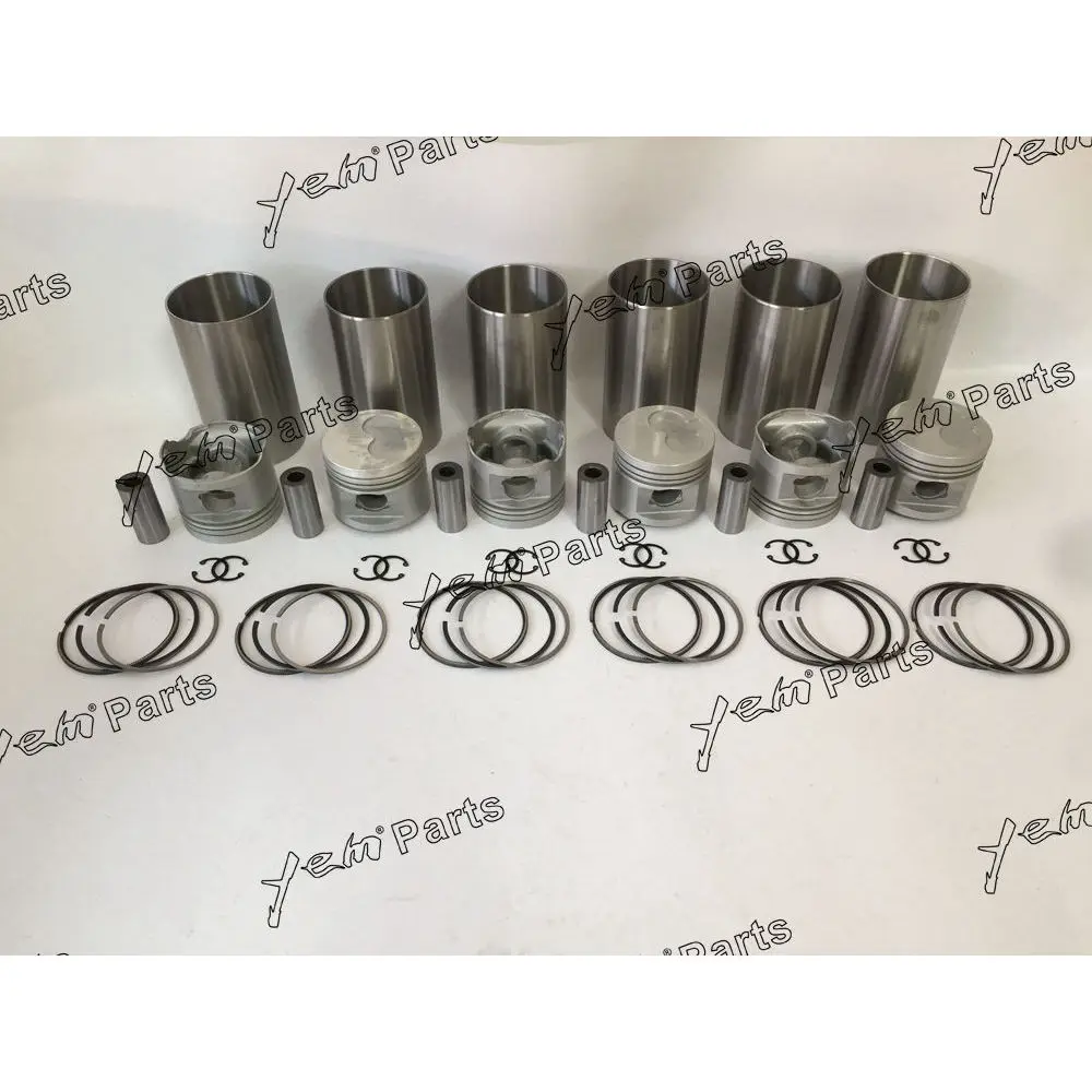 1HZ Engine Cylinder Liner Kit With Piston Rings Liners for Toyota