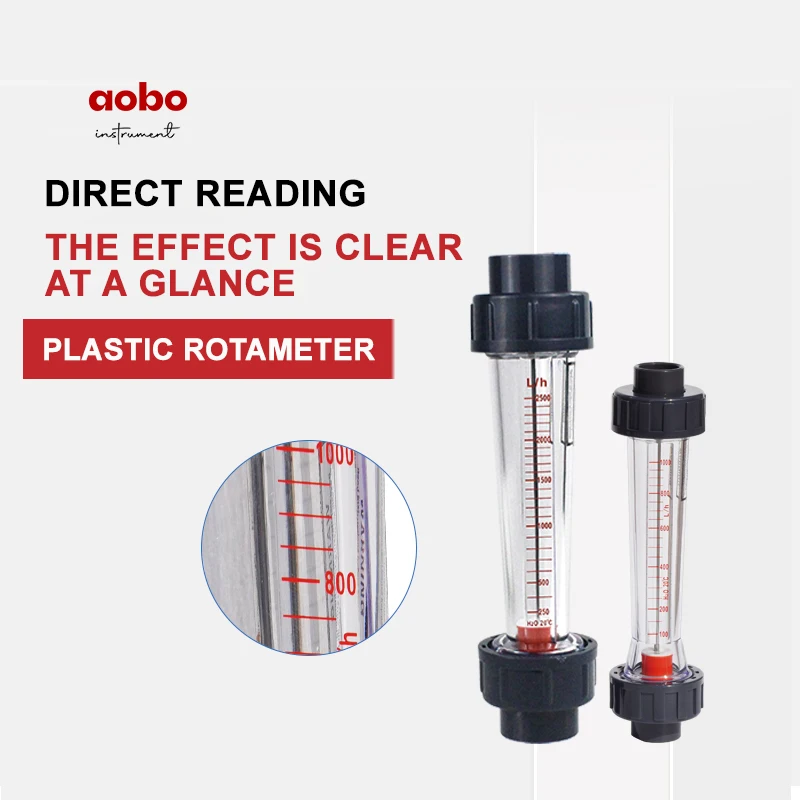 Misuratore Portata Liquidi Rotameter - Per Tubo DN15, Installazione Verticale - Foto 7