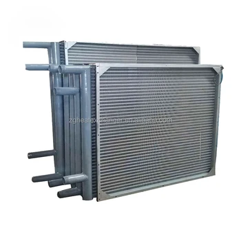 Customized Dimension Aluminum Fins And Copper Tubing Water To Air Heat Exchanger For Replacement