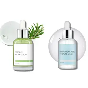 2026 Korean Skincare Iauniik Moisturizing Relief Calming Tea Tree Beta-glucan Hyaluronic Acid 50ml Serum