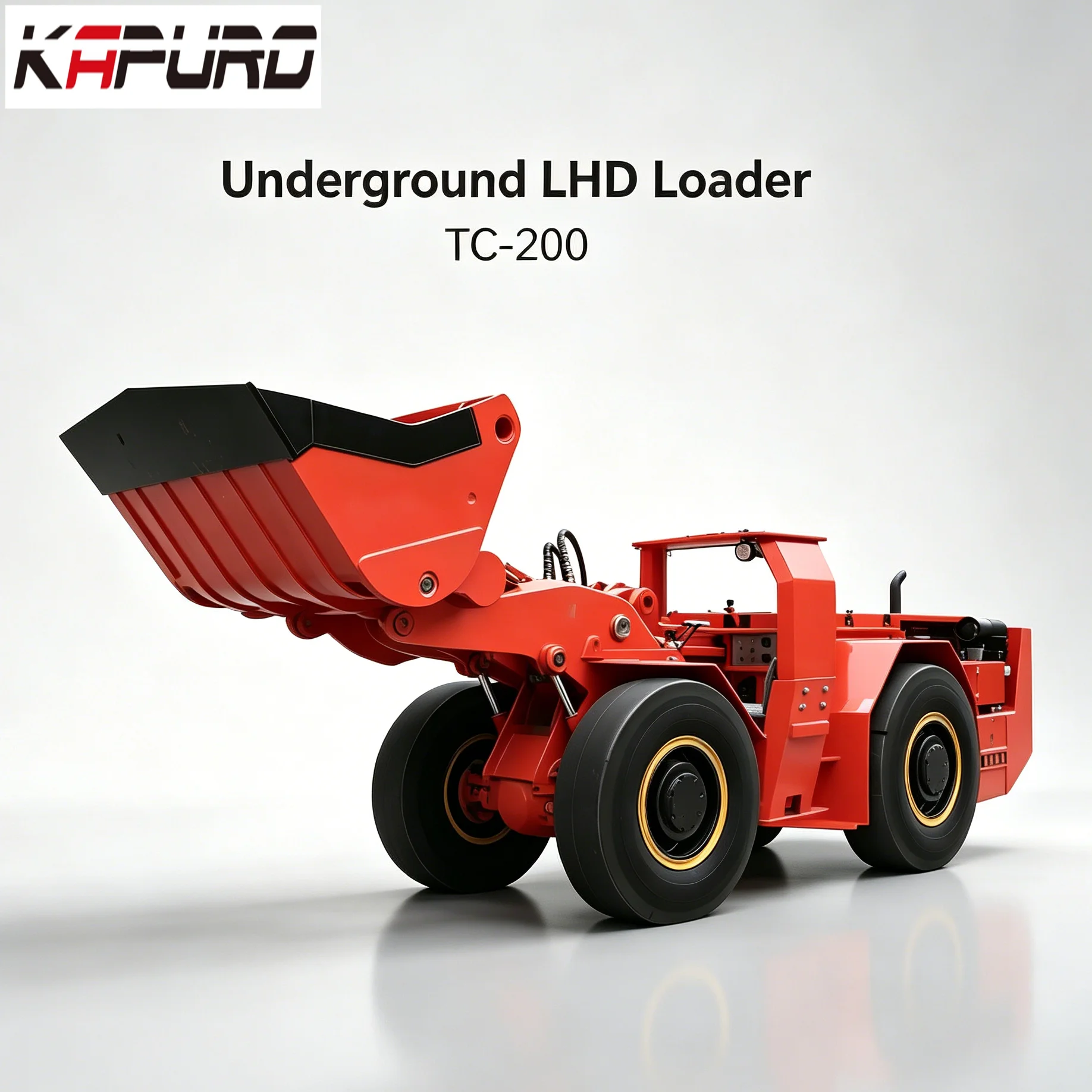 Kapuro TC-200 112kw Deutz BF6L914 PLC Controlled Pump Bearing Low Maintenance Long Service Life CE Certified 2.5 Yards