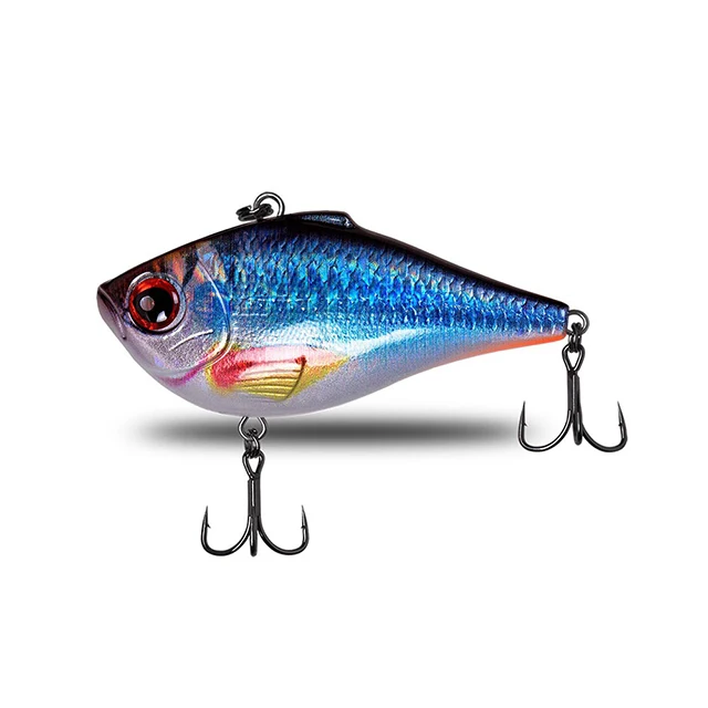 8 Esche Da Pesca Vib Stile Trap A Sonagli – Lipless Crankbait Con Scatola Portesche, Multicolore - Foto 6