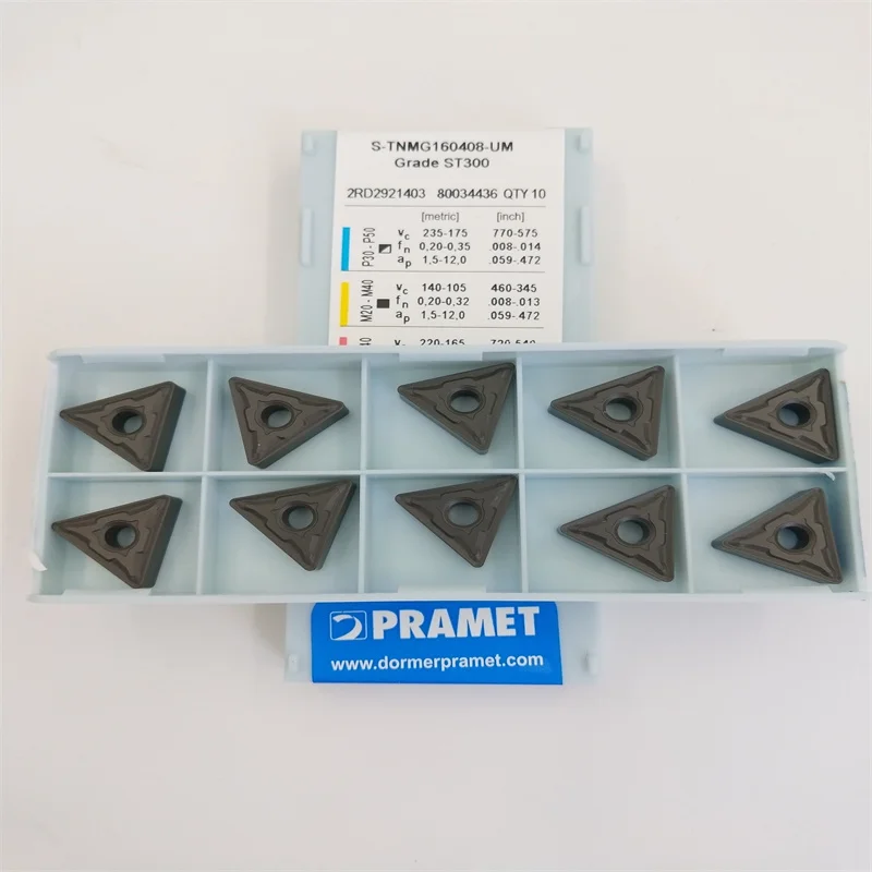 Tnmg160408um St300 Pramet Turning Insert Dormer Pramet Turning Tools Carbide Insert Turning