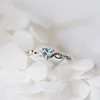Platinum blue diamond