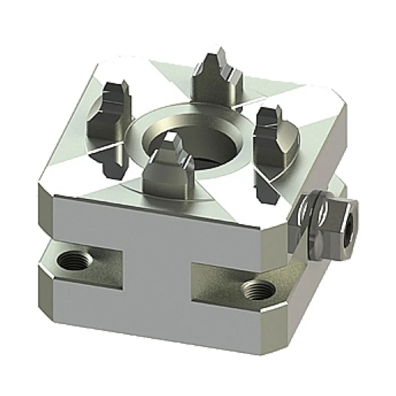 Tebak Precision Stainless Steel 60*60 mm  square Manual Quick Chuck with Locking Screw