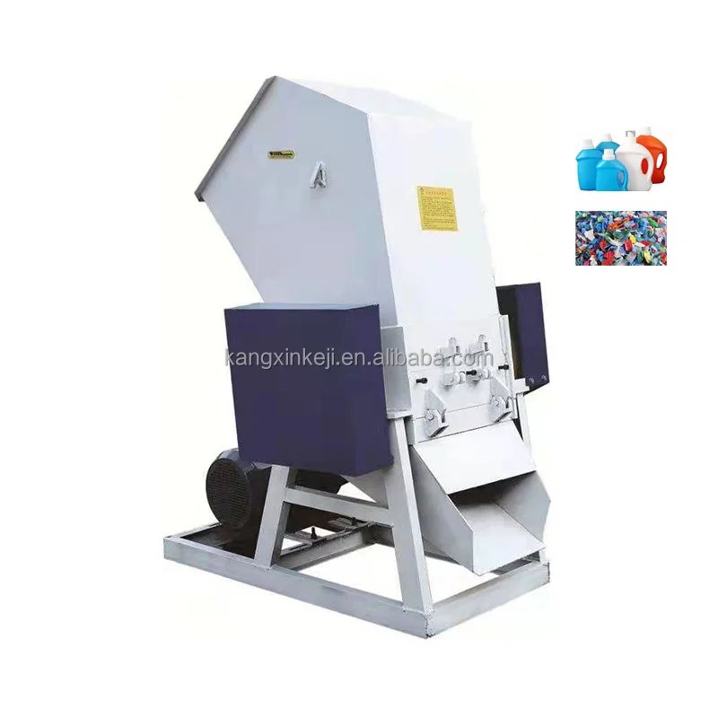 Automatic Waste with Cooling System Shredder Blades Recycling Plastic Pet Bottle Crusher Machine