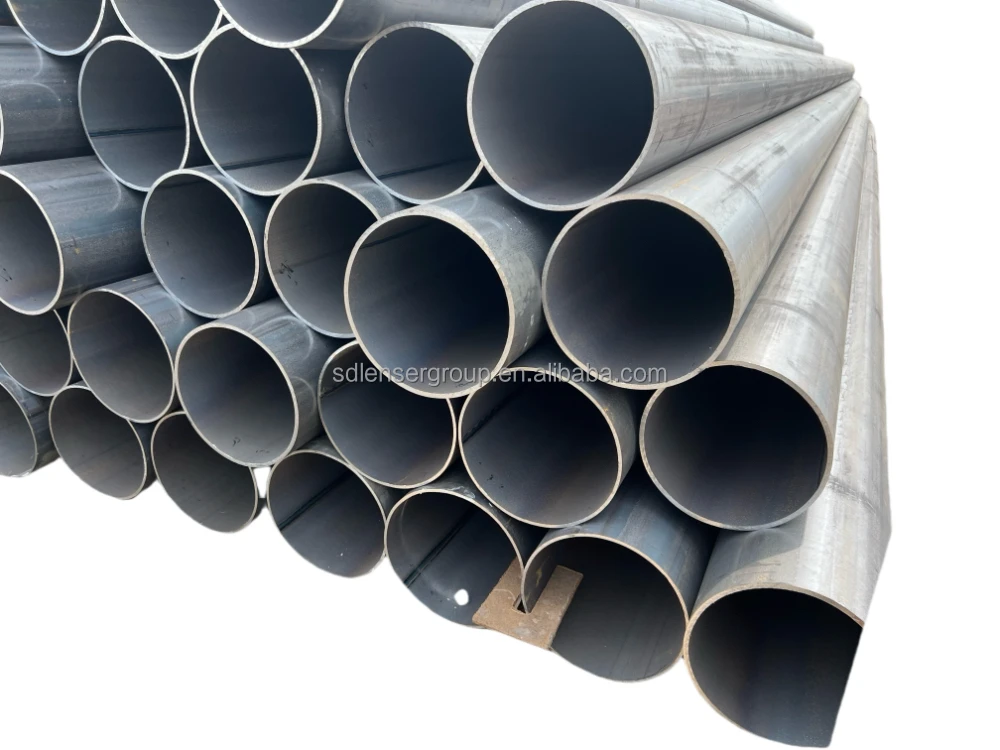 Prices Iron Pipe 6 Meter Welded Steel Pipe Erw Black Square Steel Pipe