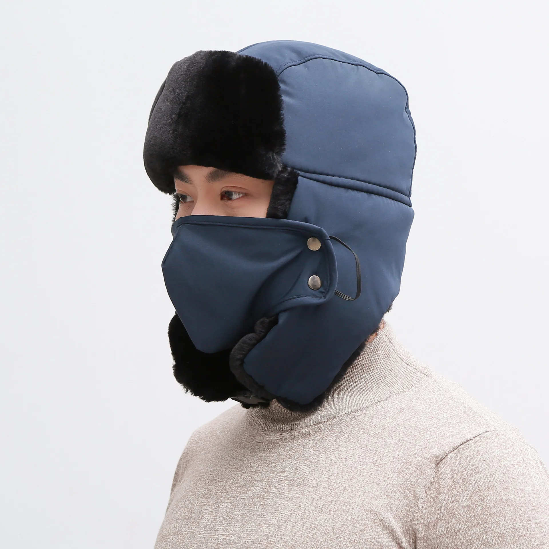 Aviator Trapper Hat - Waterproof Ushanka for Adult Winter