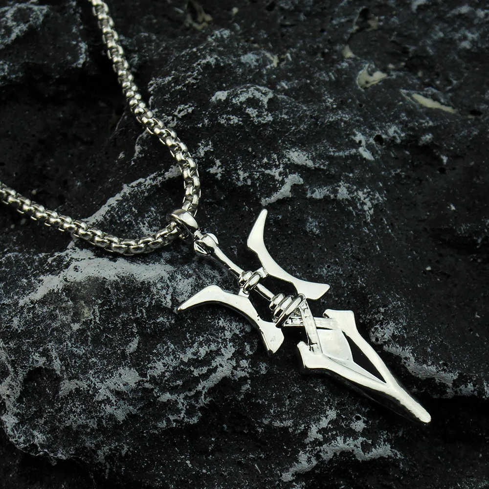 デスノート DEATHNOTE シルバーネックレス デスノート 弥海砂ペンダントネックレス DEATH NOTEの通販 by