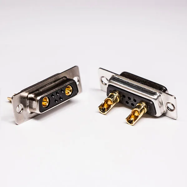 DB Meter Digital Straight Solder Type D Sub Dsub 7W2 Female Connector for RG316 Cable
