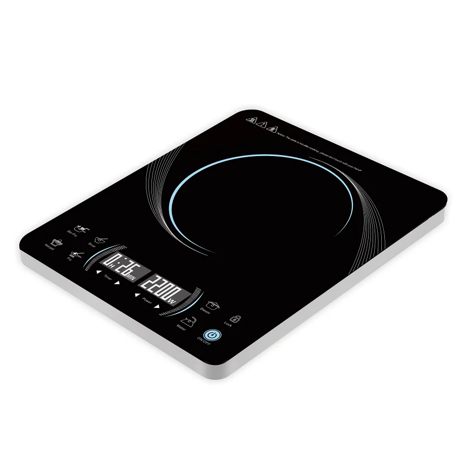 Plaque De Cuisson Infrarouge Denotip – 3500W – Simple – Vitrocéramique Noire – Neuve