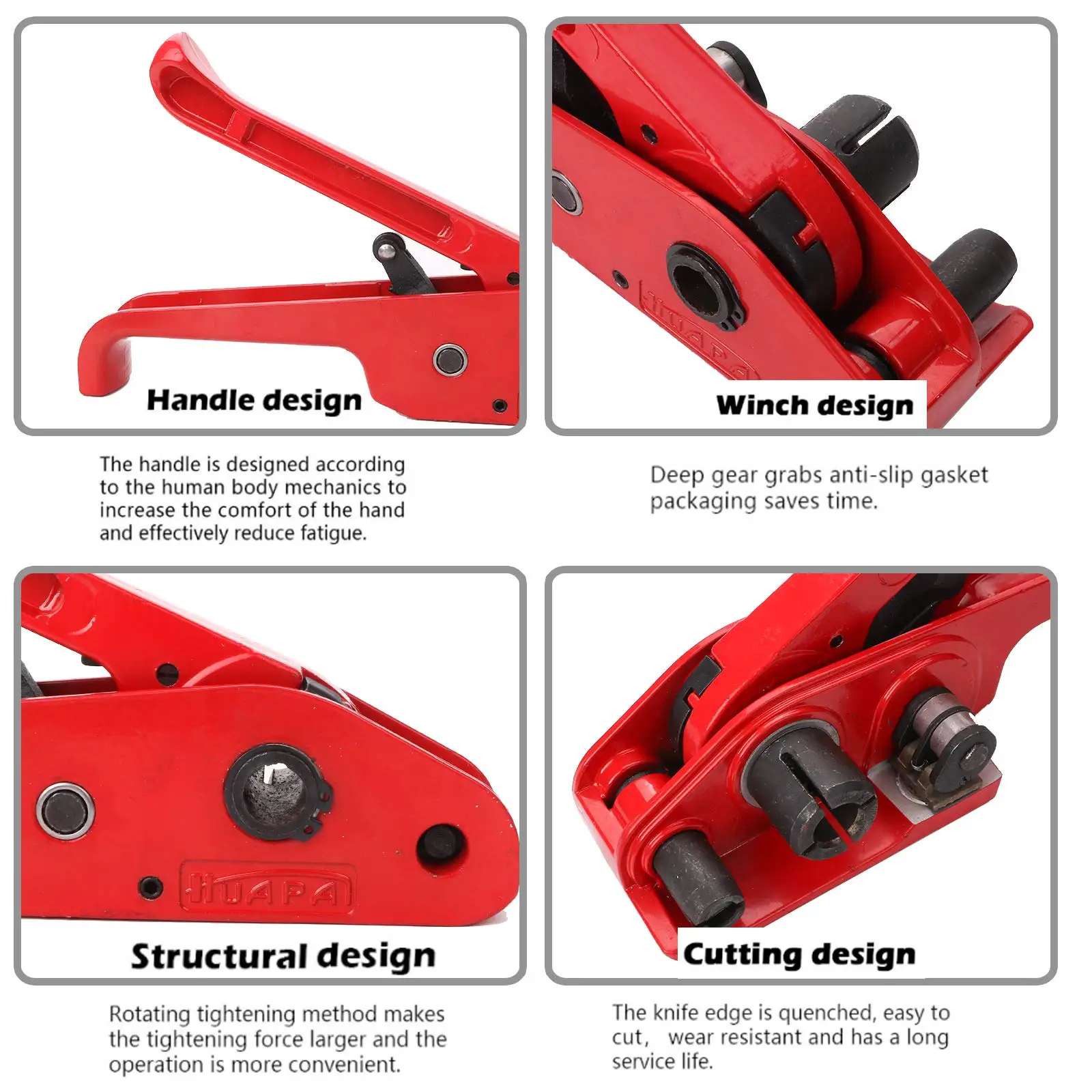 Pallet Packaging Strapping Banding Kit Tensioner Tool Sealer 3200 ...