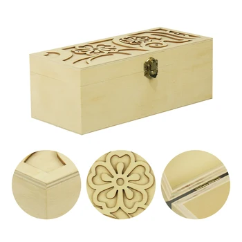 personalized wooden gift packaging box cheap wooden storage box customized