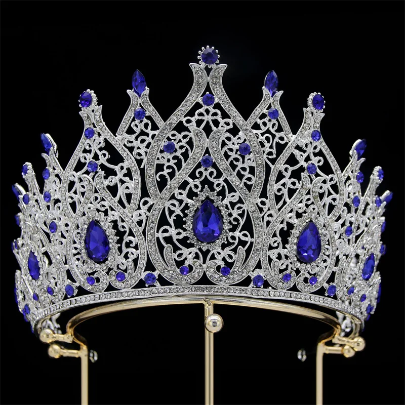 Princess Rhinestone Crystal Beauty Custom Big Pageant Queen