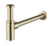 matt brushed gold