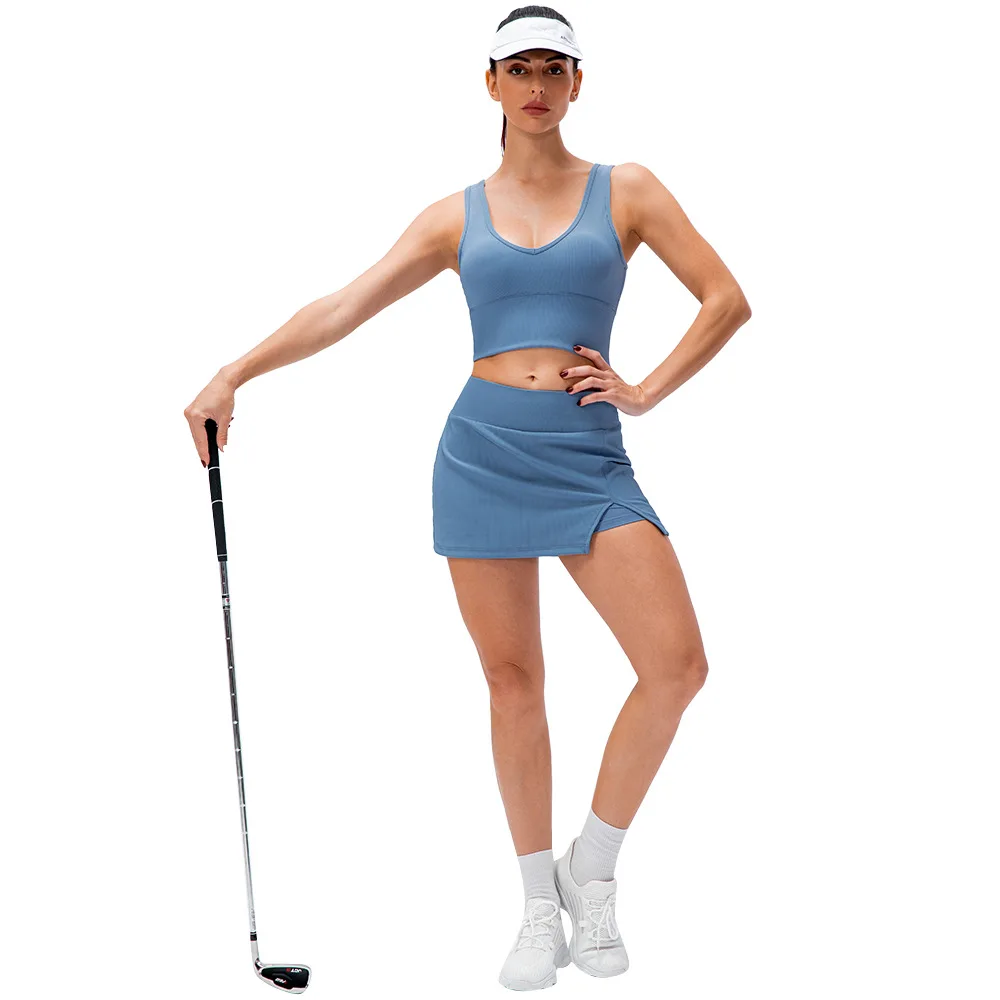 Two Pieces Women Sport Short Skirt Yoga Fitness Wear Nude Feel Breathable  Safety Lining Tennis Golf Skirt With Pocket - Buy Tennis Golf Skirt With  Pocket,Women Sport Short Skirt,Yoga Fitness Product ...