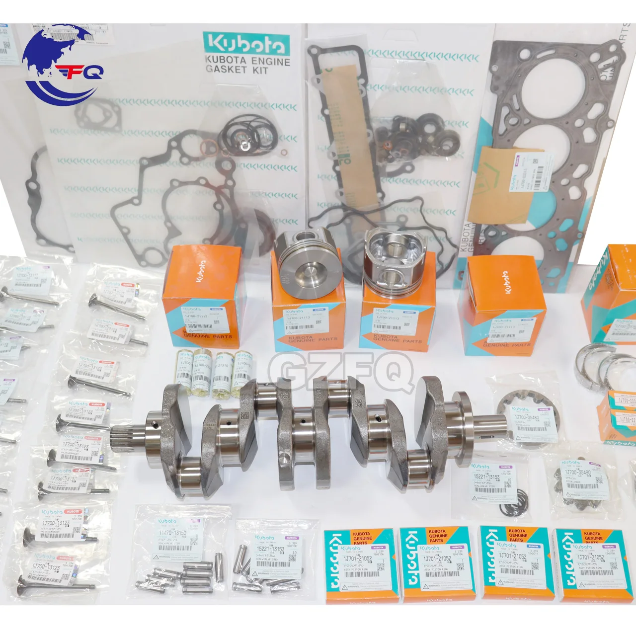 Genuine Kubota Excavator Engine Spare Parts V3600-t V3800-t V2403-t
