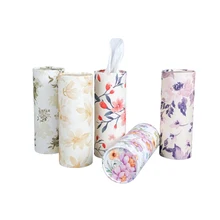 Factory Wholesale Eco-Friendly Soft car Tissue Box Custom Car Facial Tissues cylinder tissue box for car