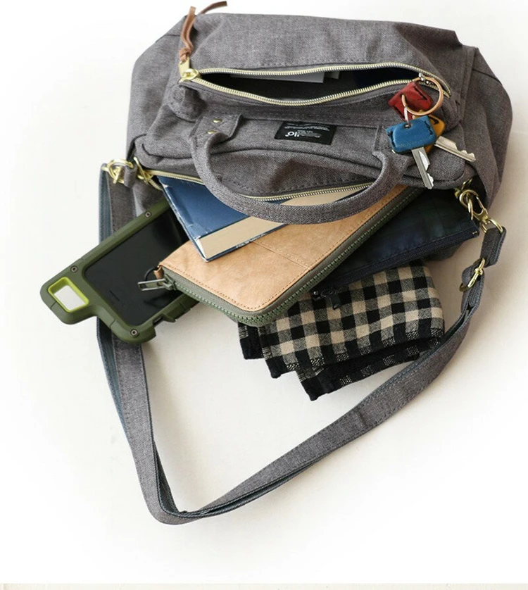 Japanese 2way Boston Shoulder Bags For Girls Female Women