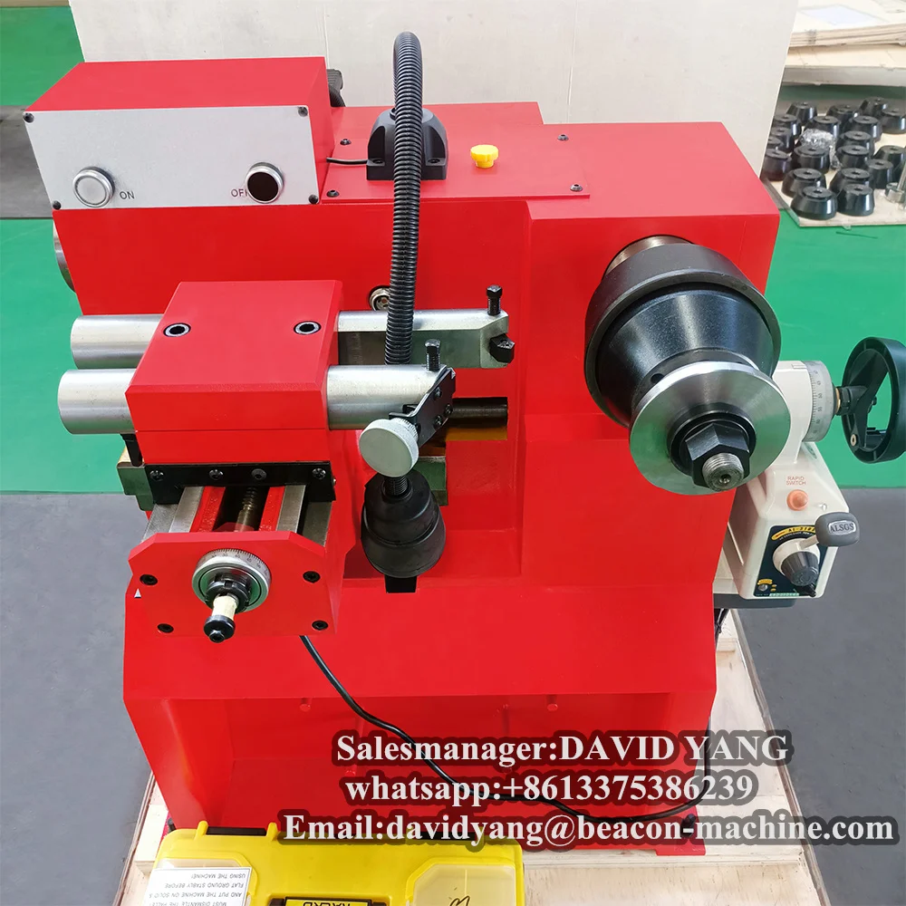 T8445fvc Brake Disc Skimming Machine For Car Suv Brake Drum Cutting
