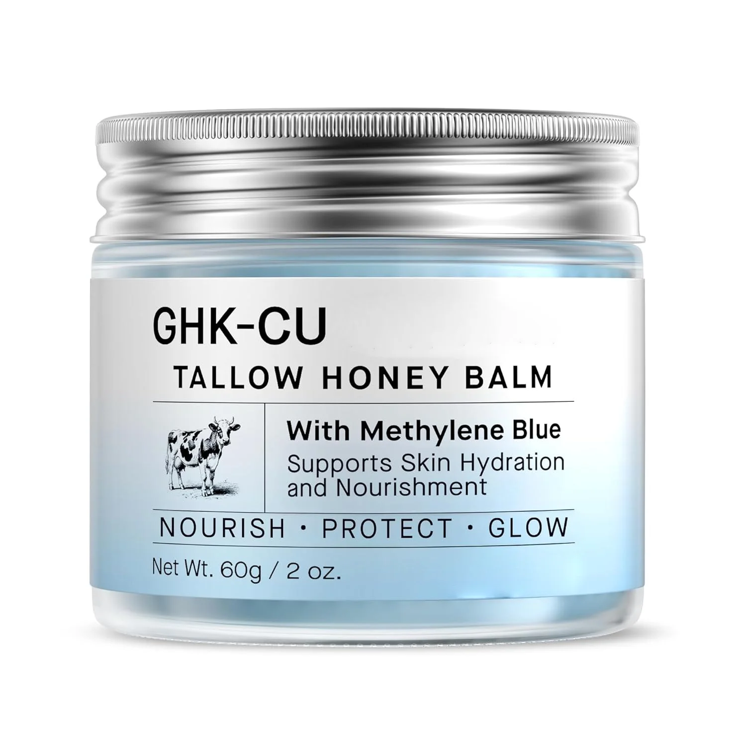 ghk-cu whipped tallow honey balm GHK-Cu Beef Tallow Balm with Methylene Manuka Honey & Vitamin E